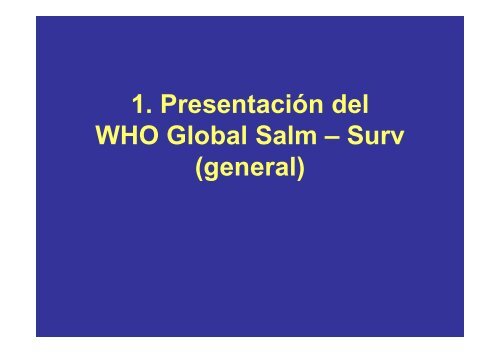 WHO Global Salm-Surv