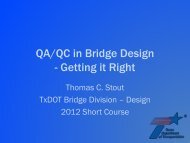 QA/QC in Bridge Design - Getting it Right
