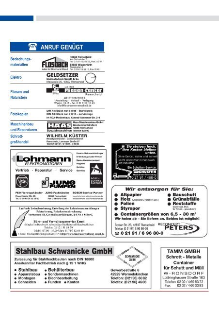 Ausgabe 01 I 2011 - Innung fuer Elektrotechnische Handwerke ...