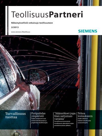 TeollisuusPartneri | 2/2013 - Siemens
