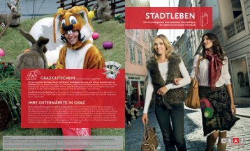 Stadtleben Magazin: 1. Ausgabe 2012 - Graz Tourismus