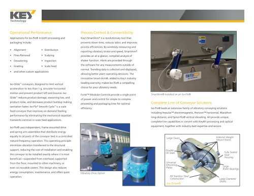Iso-FloÂ® Vibratory Conveyor Brochure - Key Technology