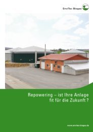 ENV folder repowering 131029.indd - EnviTec Biogas AG