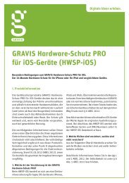 GRAVIS Hardware-Schutz PRO für iOS-Geräte (HWSP-iOS)