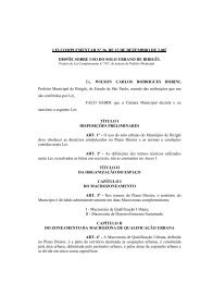 Lei Complementar 26 - Uso do Solo - Prefeitura Municipal de Birigui