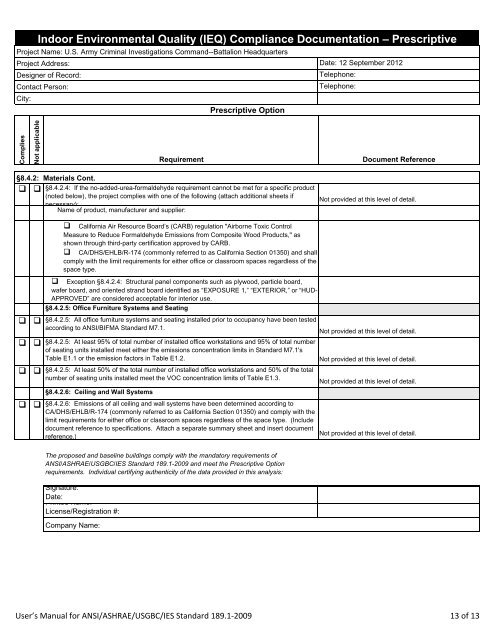 Indoor Environmental Qual