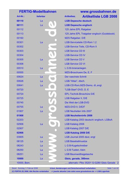 Adobe PDF 400kB - Grossbahn