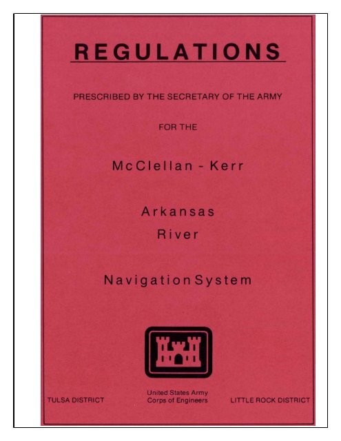 Red Commandbook RedBook - Tulsa District - U.S. Army