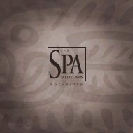 spa services - Midtown Athletic Club
