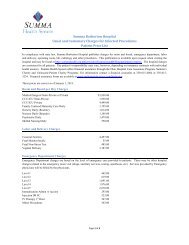 Summa Barberton Hospital Patient Price Report - Summa Health ...