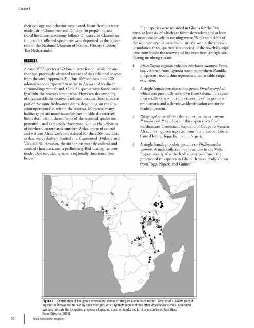 Rapid survey of the birds of the Atewa Range Forest Reserve, Ghana