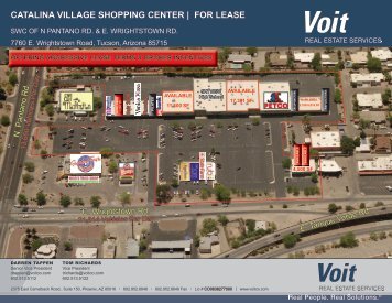 catalina village shopping center | for lease - Voit Real Estate Services
