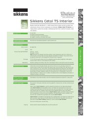 Sikkens Cetol TS Interior - Decorating Warehouse