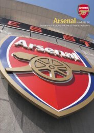 Statement of Accounts and Annual - Arsenal.com
