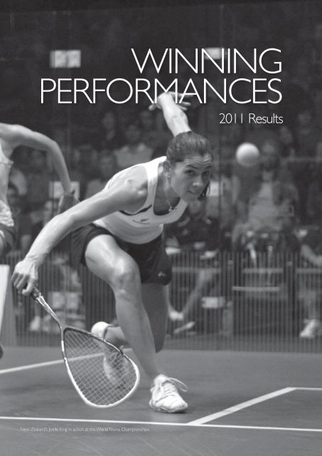 SQUASH NEW ZEALAND Annual Report - Devoy Squash & Fitness ...