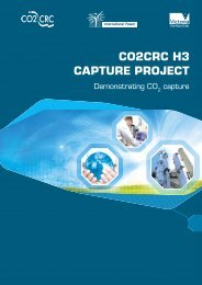 CO2CRC H3 CAPTURE PROJECT