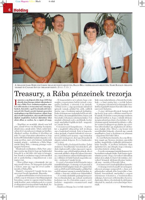 Magazin letÃ¶ltÃ©se PDF formÃ¡tumban - RÃBA JÃ¡rmÅ±ipari Holding Nyrt.