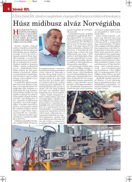 Magazin letÃ¶ltÃ©se PDF formÃ¡tumban - RÃBA JÃ¡rmÅ±ipari Holding Nyrt.