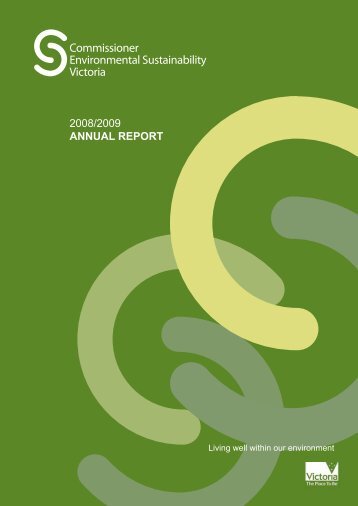 annual report - Commissioner for Environmental Sustainability