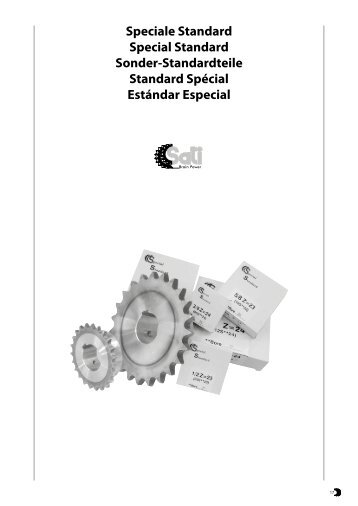 Speciale Standard Special Standard Sonder ... - Sati Spa