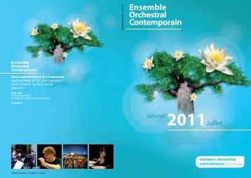 Brochure EOC janvier-juillet 2011