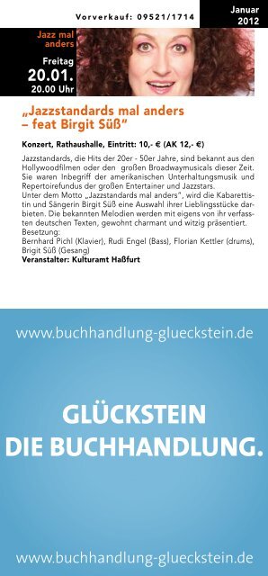 Veranstaltungen www.kulturamt-hassfurt.de - Haßfurt