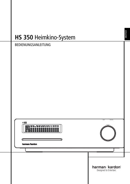 HS 350 Heimkino-System - Harman Kardon