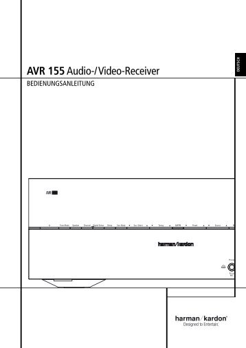 AVR 155Audio - Harman Kardon