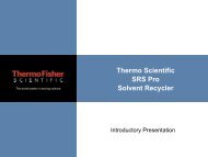 Thermo Scientific SRS Pro Solvent Recycler