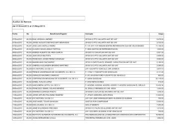 CHEQUES 2013.pdf - Instituto Jalisciense de Ciencias Forenses