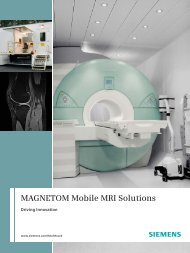 MAGNETOM Mobile MRI Solutions - Siemens Healthcare