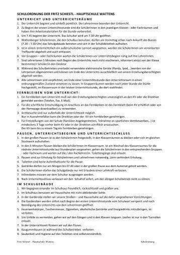 Schulordnung 10-11.pdf - Fritz-Schiestl-Hauptschule