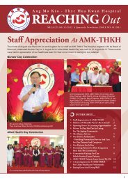 AMK-THKH Newsletter Issue 1 of 2013 - Thye Hua Kwan Hospital