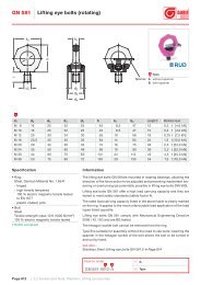 GN 918.5 Spiralexzenter, Edelstahl, Spannung radial, Schraube von der  Rückseite