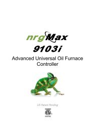 nrgMax 9103i - Columbia Heating