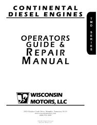 REPAIR MANUAL - Wisconsin Motors