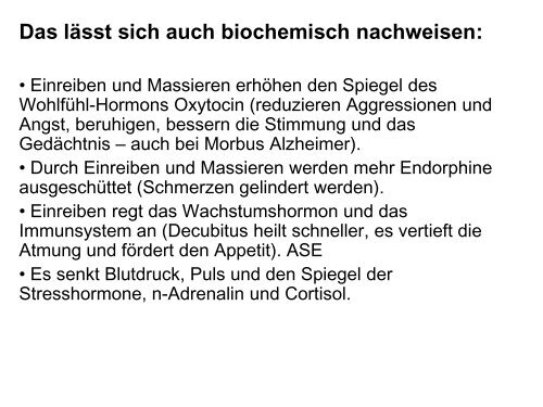 Zärtlichkeit und Sexualität im Alter Bedürfnisse und Ansprüche - EDE