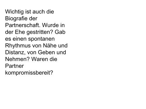 Zärtlichkeit und Sexualität im Alter Bedürfnisse und Ansprüche - EDE