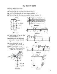 Bài tập Sức bền vật liệu 1