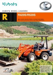 kubota wheel loaders - Super Groups