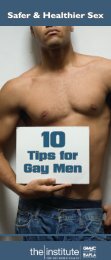 10 Tips for Gay Men (Safer & Healthier Sex)