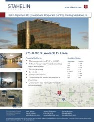 Available Properties - 3601 Algonquin Road - City of Rolling Meadows