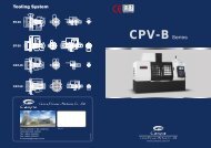 CPV-B Series - BWB Werkzeugmaschinen AG