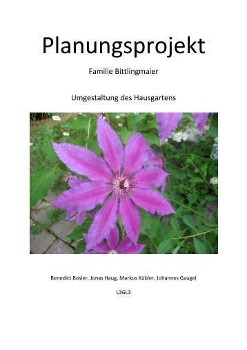 Pflanzenliste - Justus-Von-Liebig-Schule Göppingen