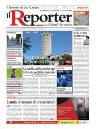 San Casciano, pronta la torre del Chianti - Il Reporter