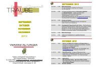 Herbstprogramm Traube 36 - Gemeinde Karlsbad