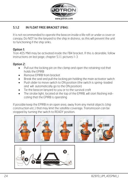 Users Manual Tron 40S MkII.pdf - Jotron