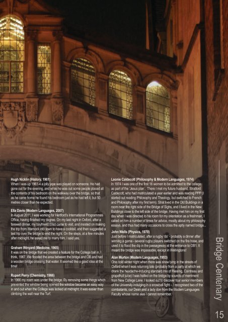 Issue 24 - Hertford College - University of Oxford