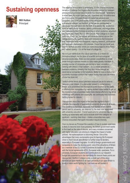 Issue 24 - Hertford College - University of Oxford