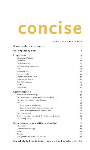 Concise.pdf - Brugge Plus